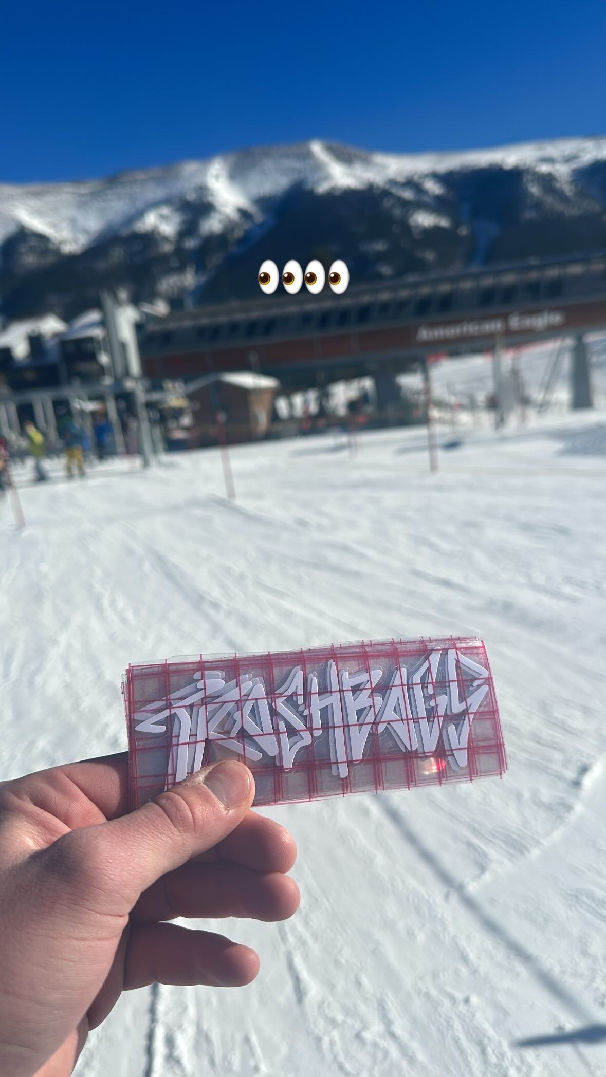 Trashbags Logo Sticker