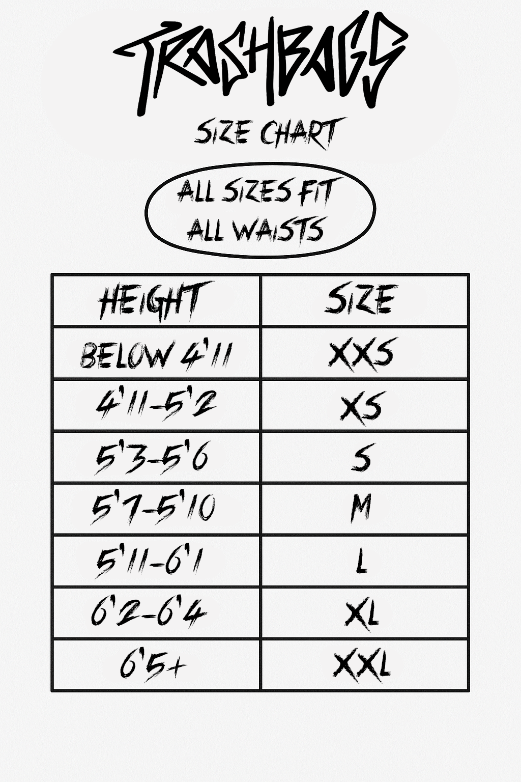 Trashbags Snow Pants